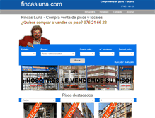 Tablet Screenshot of fincasluna.com